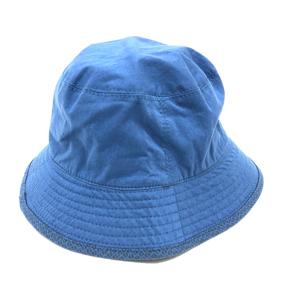 ハット FSQ104 バケットハット 帽子 ズッキーノ ロゴ コットン ネイビー