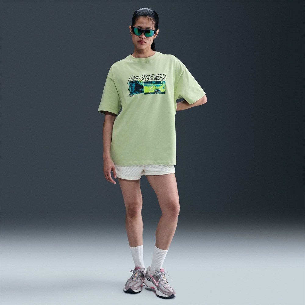 ナイキ スポーツウェア 女性 オーバーサイズ Tシャツ IB7565-343