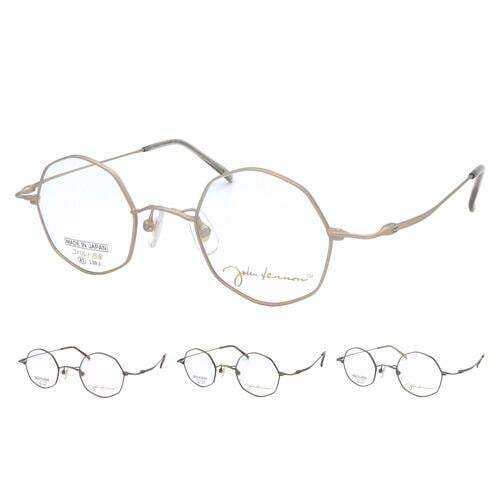 メガネ JL-1097 col.1/2/3/4 43mm 日本製 コバルト合金 丸メガネ 4color