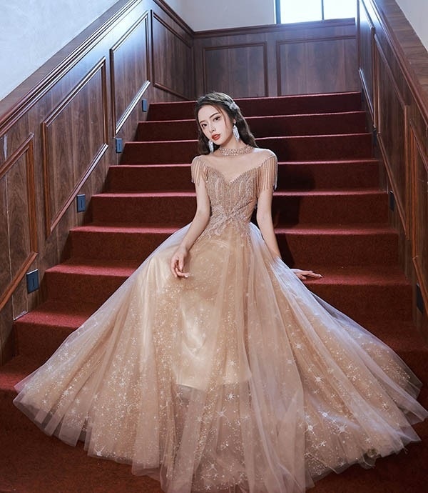 ワンピースドレスドレスロングドレス 大きいサイズ 袖付き フォ ドレス 発表会 ワンピース ロング丈 結婚式 演奏会 演奏会ドレス イブニングドレス 大人 半袖 ピアノ発表会 パーティードレス 母