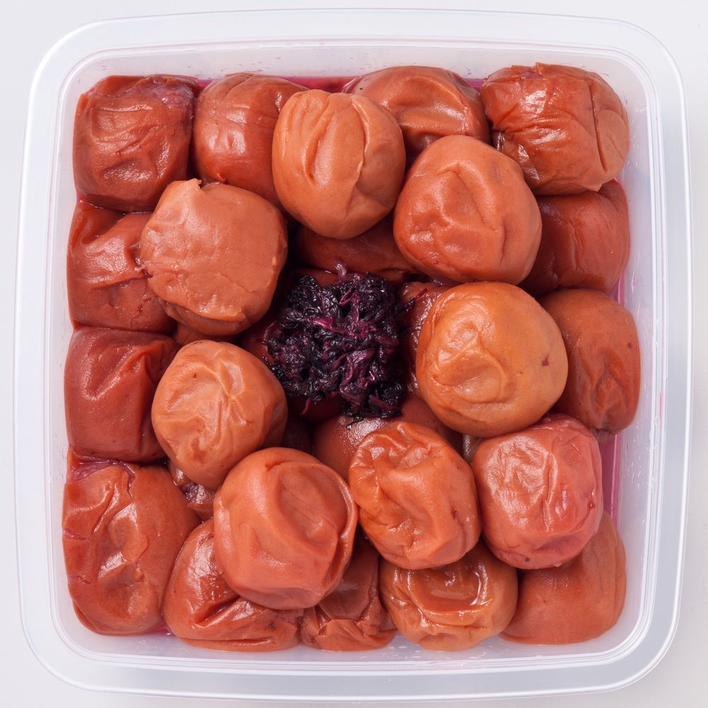 （グルメギフト）紀州南高梅 しそ漬け梅 1,200g