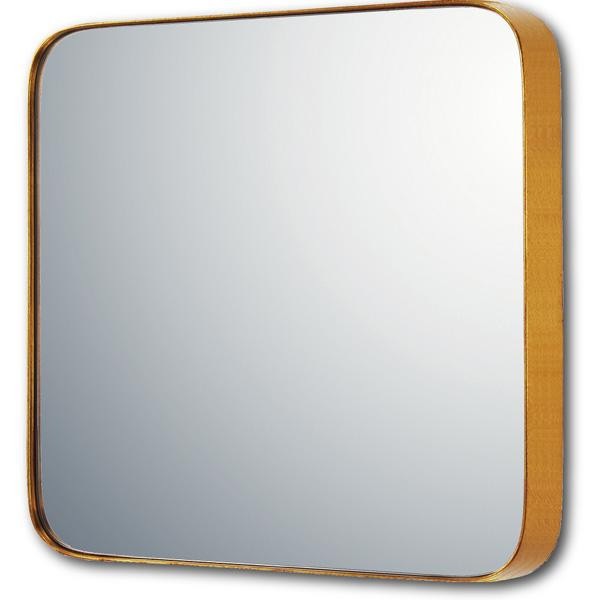 ユーパワー スリムライン ミラー ラウンドコーナーM(アンティークゴールド) SM-09043 7,759円