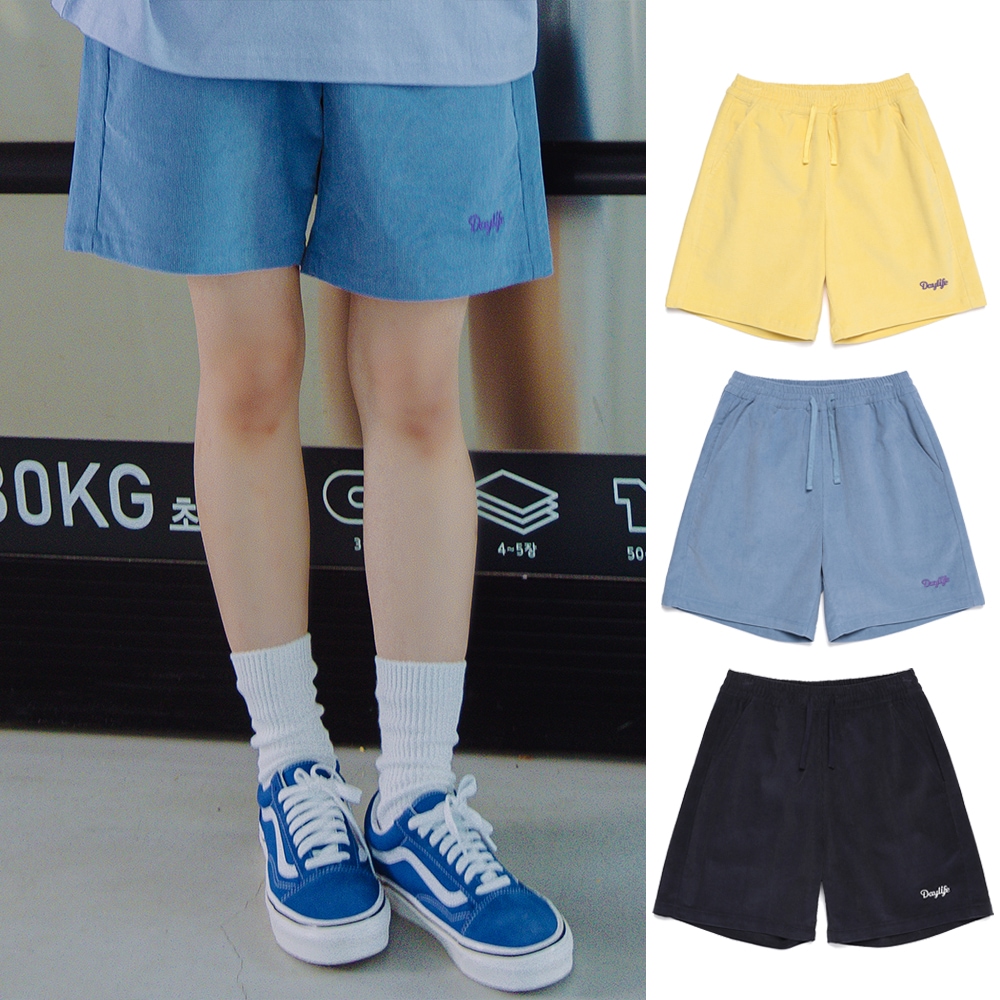 22SS CORDUROY HALF PANTS (3 COLOR)