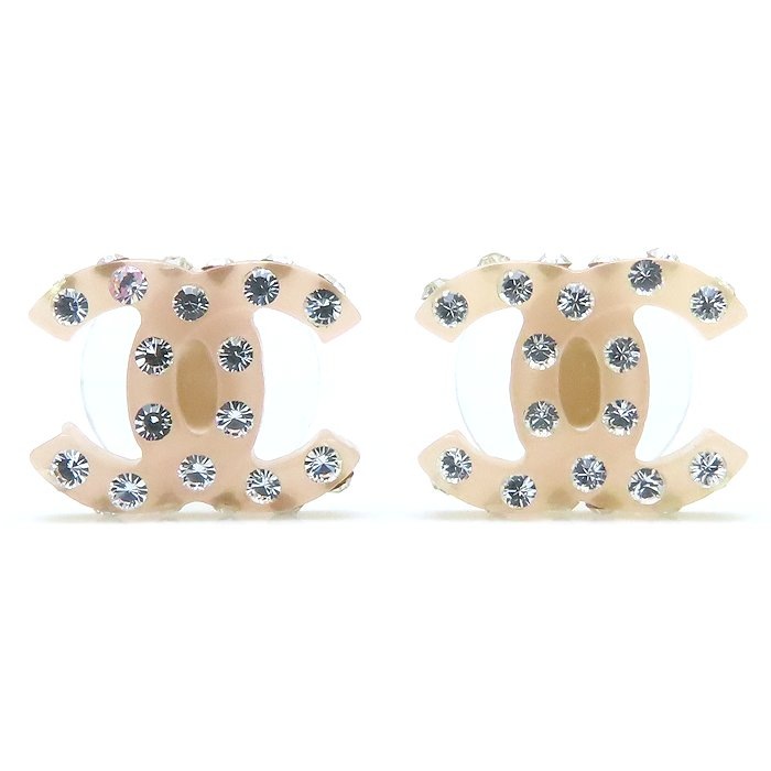 ココマーク ピアス マルチカラーラインストーン シルバーメッキ/294157【中古】 28,860円