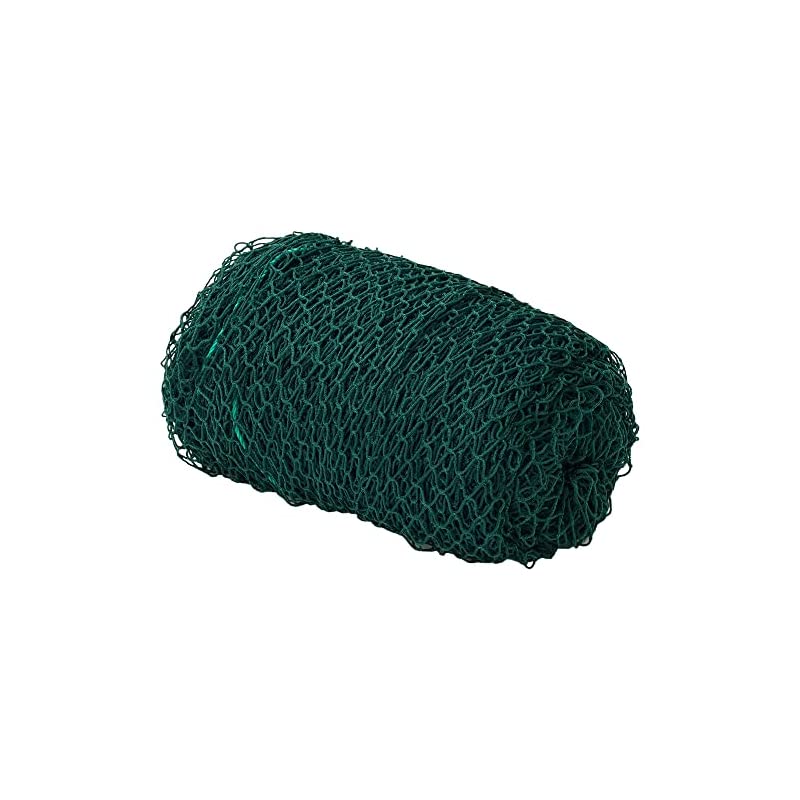 バックネット 升目3cm 防球ネット 硬式軟式用野球ネット グリーンネット 持ち運び可能 簡易フェンス (5m5m)