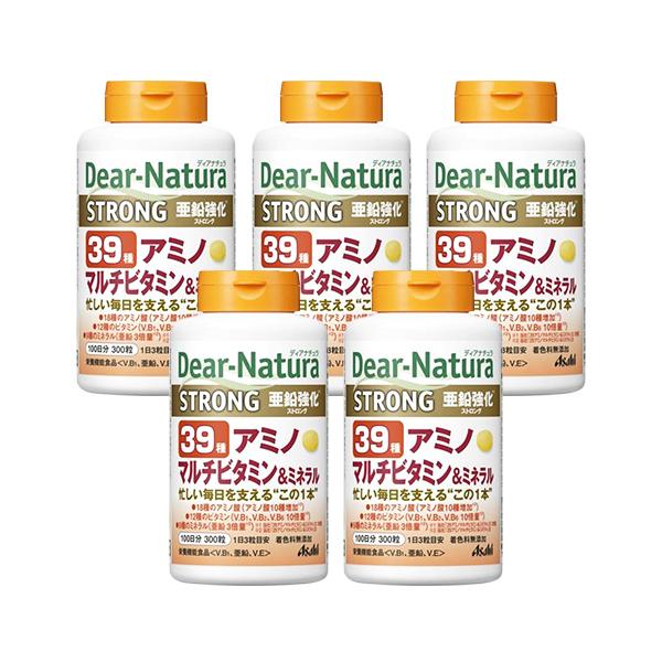 5個セット アサヒ ディアナチュラストロング39 アミノ マルチビタミン＆ミネラル