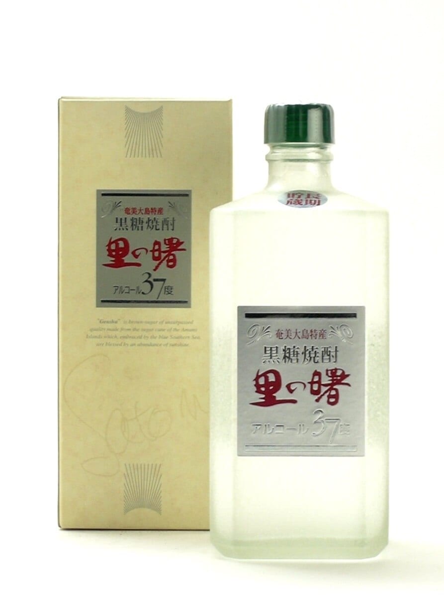 1ケース単位6本入り奄美黒糖焼酎37長期貯蔵　里の曙原酒（白角）720ｍｌ瓶　箱入り　6本入りメーカー：町田酒造(株)（鹿児島県）