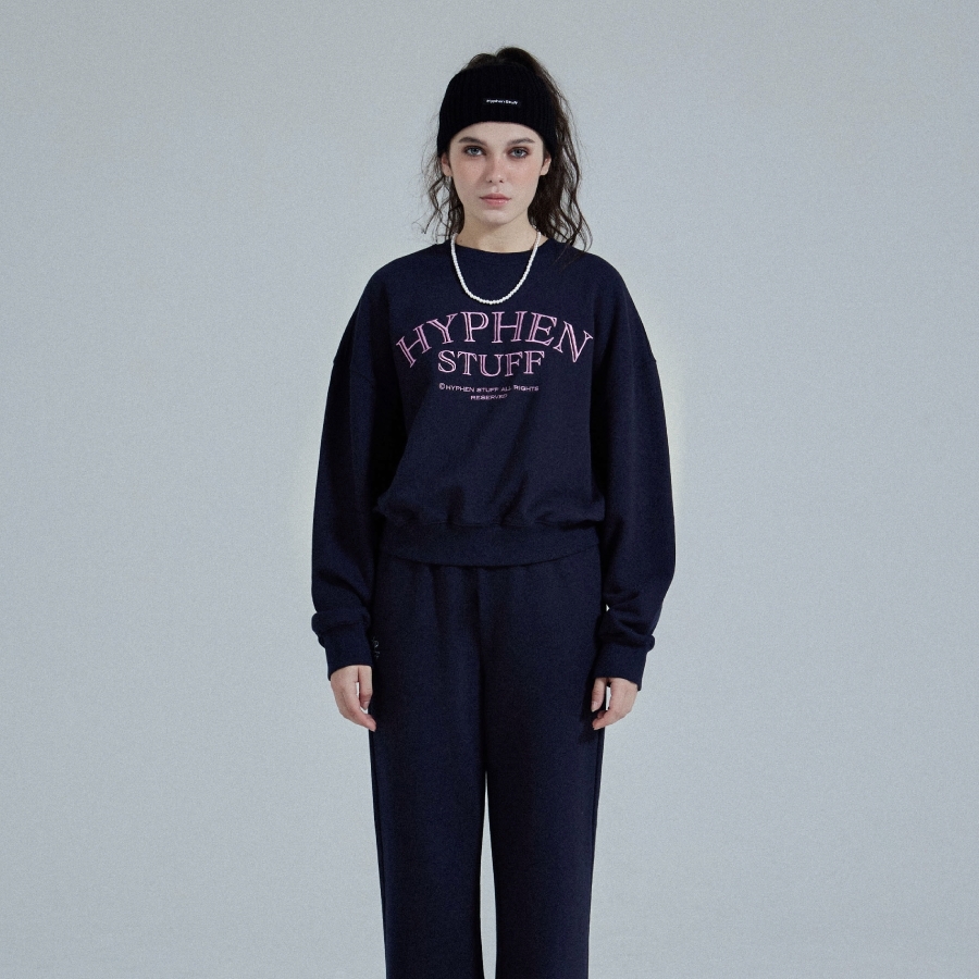 Hyphen Bridge Crop Sweatshirt