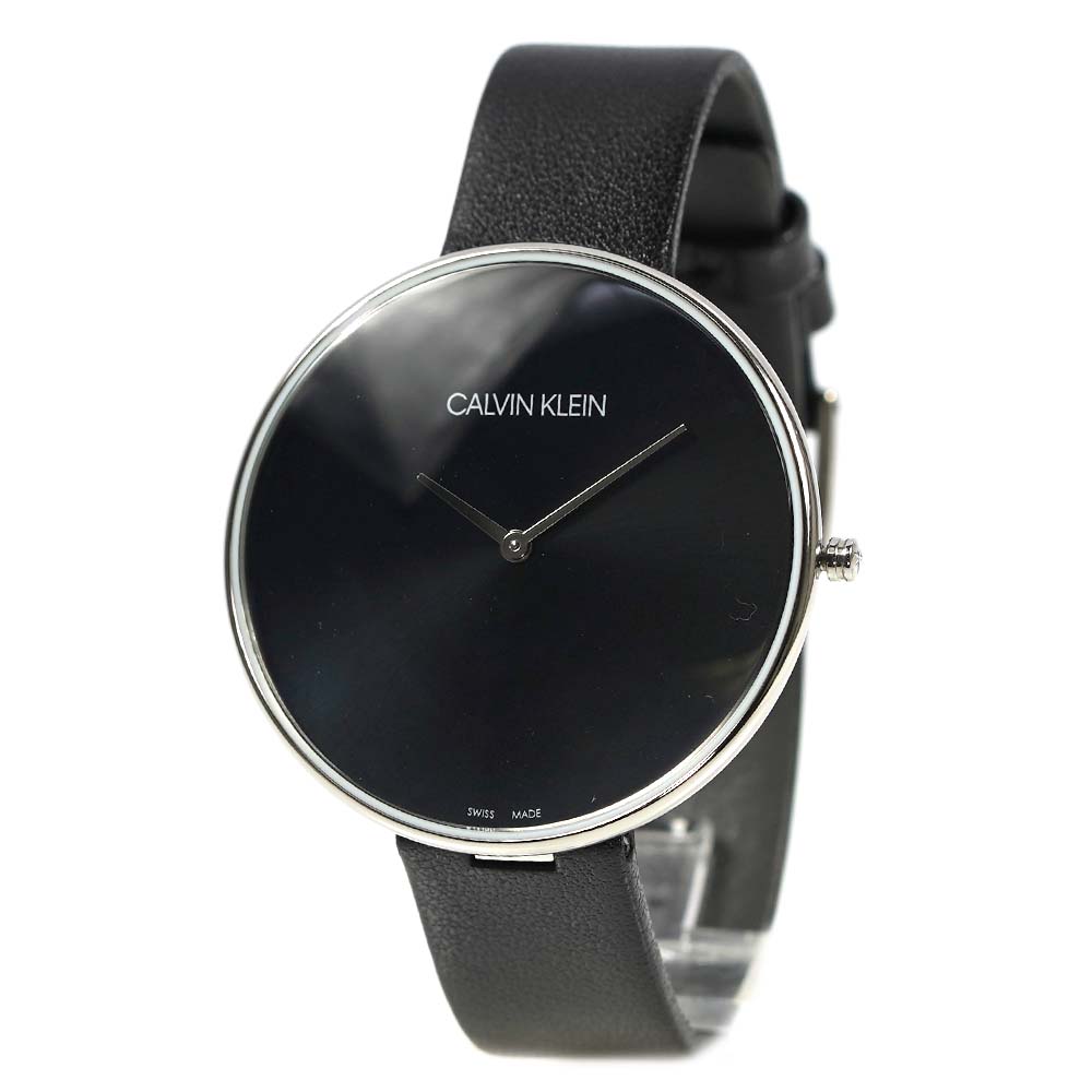 カルバンクライン 腕時計 レディース cK Calvin Klein フルムーン ブラック K8Y2