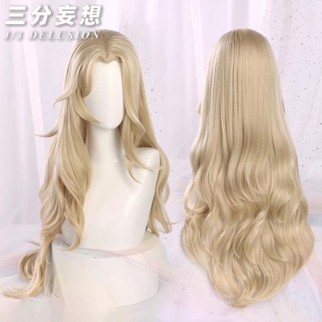 新タイプ追加 激安販売 【三分妄想】第五人格 IdentityV カメラマン 写真家 ジョゼフ 宿酔 ウィッグ ネット付き 耐熱 かつら