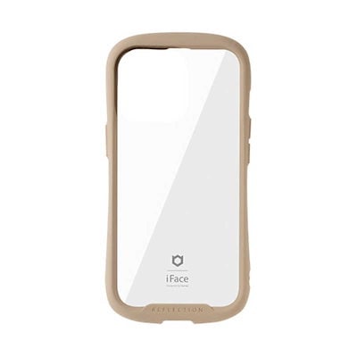 他サイト： HAMEE　[iPhone 13 Pro 6.1inch 専用]iFace Reflection強化ガラスクリアケース iFace ベージュ　IP13PIFACERFTBEの商品画像