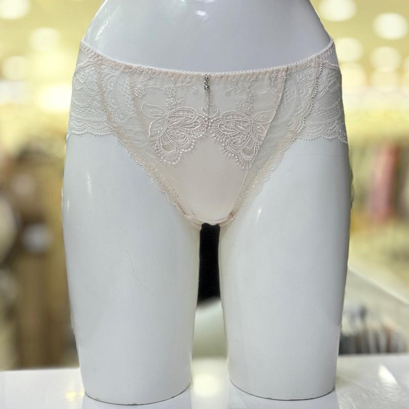 クチュールパッチ刺繍女性レースパンティーBP978A CR_DG