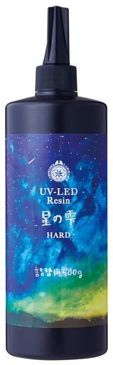 パジコ レジン液 大容量 UV-LEDレジン 星の雫 ハードタイプ 500G 透明 日本製 403242