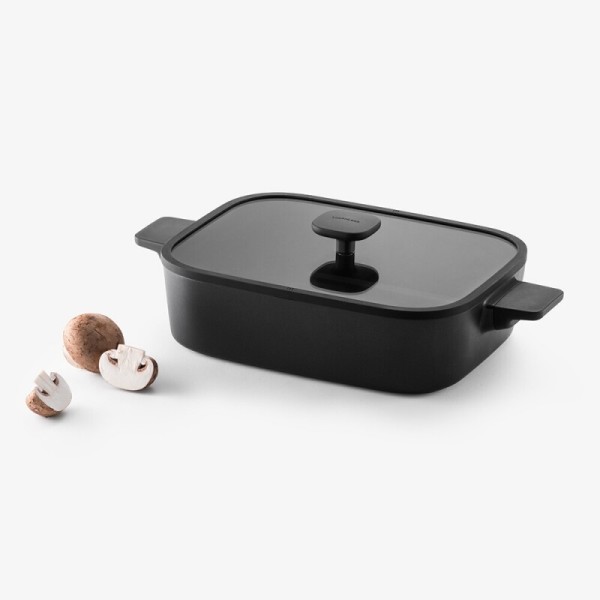 角型/IH/ダイキャスト/鍋/22x28cm/誘導鍋