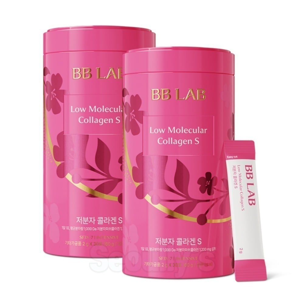 ビビラップ 低分子 コラーゲンS サプリ, 2g X 60包 (60日分)