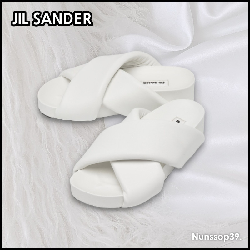 JIL SANDER JS38044A 15205 105 PADDED SLIDES