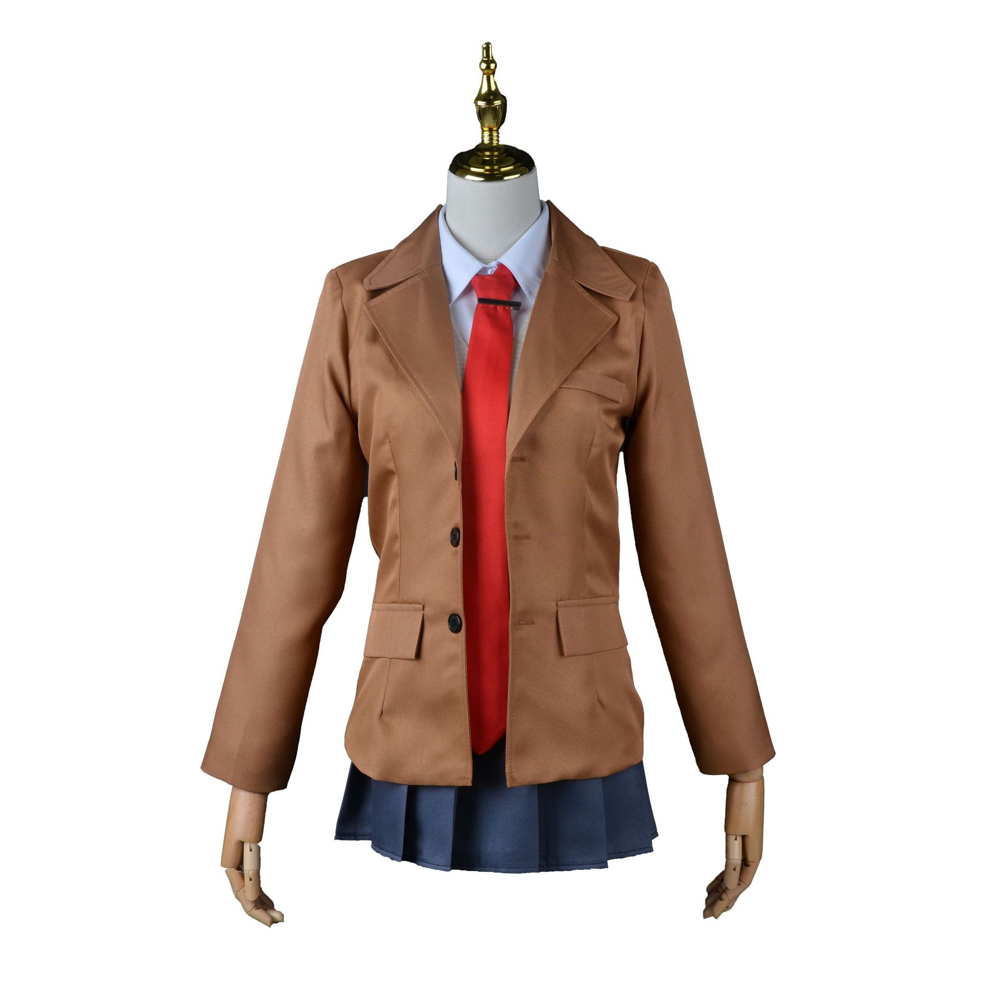 桜島麻衣cos服青春豚の頭は少なくてウサギの女の子の先輩のコスプレの服装を夢に見ません