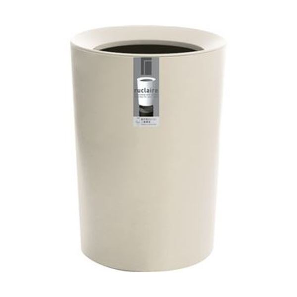 （まとめ）アスベル ルクレールCV 丸型 ホワイト6211WH 1個[x10セット]