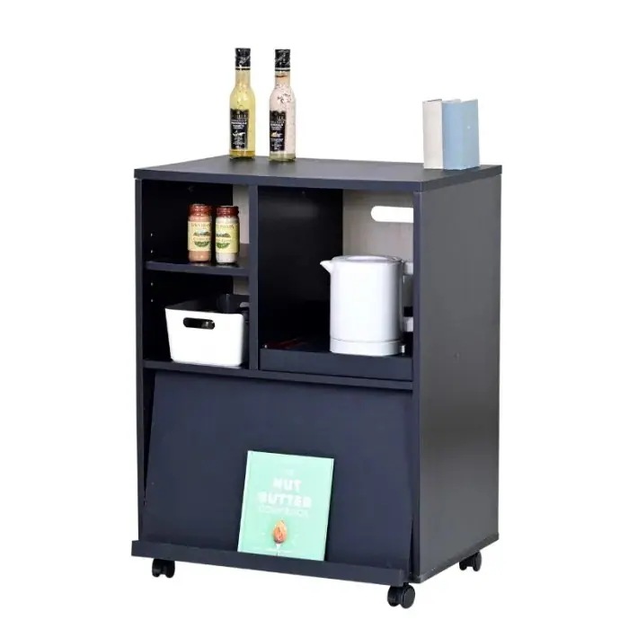 キッチン収納 キッチンカウンター FKC-0007-BKNA ブラックナチュラル