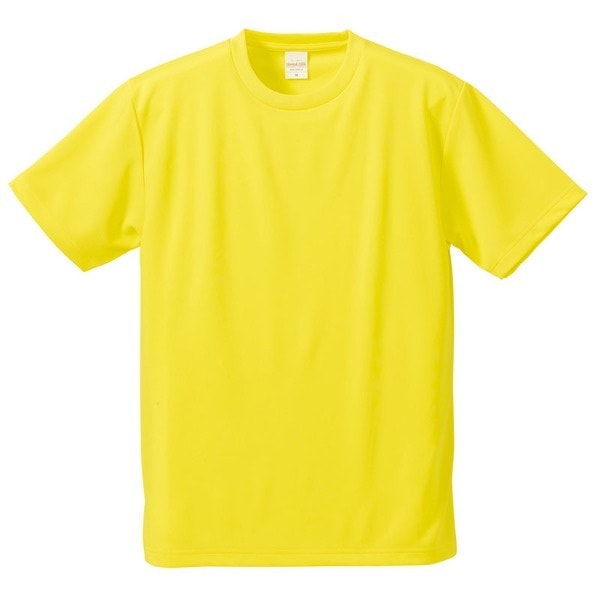 UVカット/吸汗速乾/5枚セット/4.1オンスさらさらドライ Tシャツ イエロー XXXXL