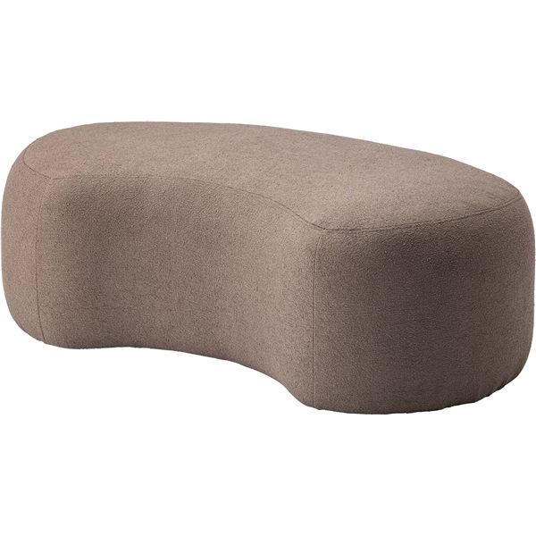 スツール グレージュ （約W100×D60×H33cm） 完成品