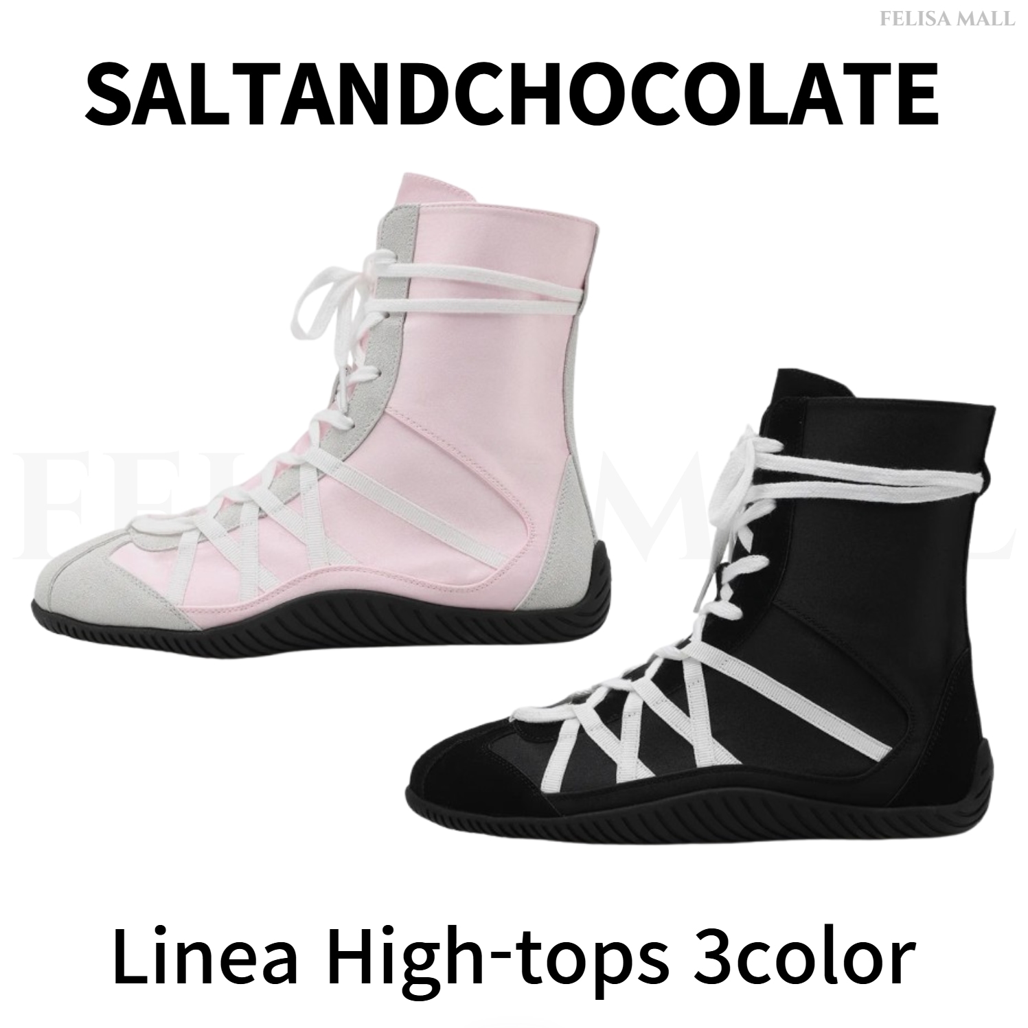 [SALT&CHOCOLATE] Linea High-tops 3color 韓国アイドル着用