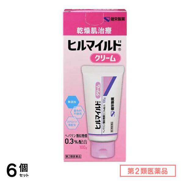 第２類医薬品 ヒルマイルドクリーム 100g 6個セット