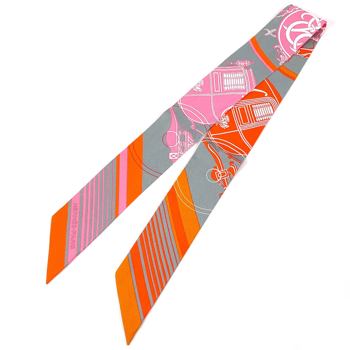 Ex Libris エクスリブリス ツイリー グレー シルク レディース