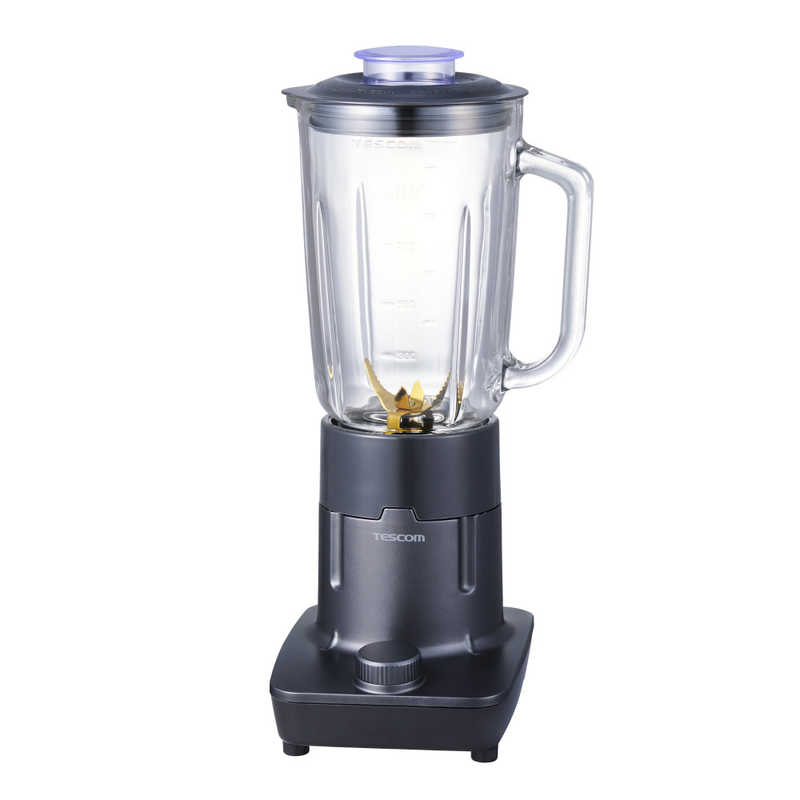 テスコム　ジュースミキサー 1000ml ガラスボトル ダイヤルスイッチ式　TMX45A-H
