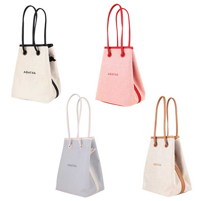 AGT212-543 スリムデザインガーデンバケットトートバッグ