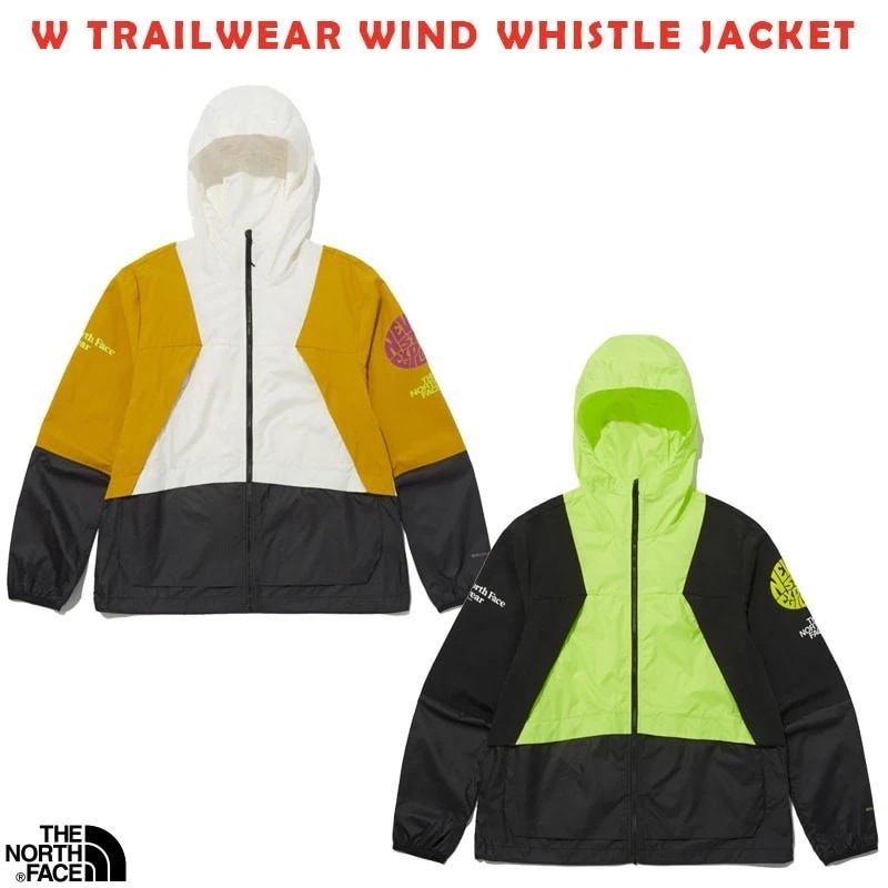韓国正規品保証 関税負担なし NJ3BP39A W TRAILWEAR WIND WHISTLE JACKETデイリー 基本 着装 男子 女子 人気 韓国 ファッション 男女共用 アウトドア