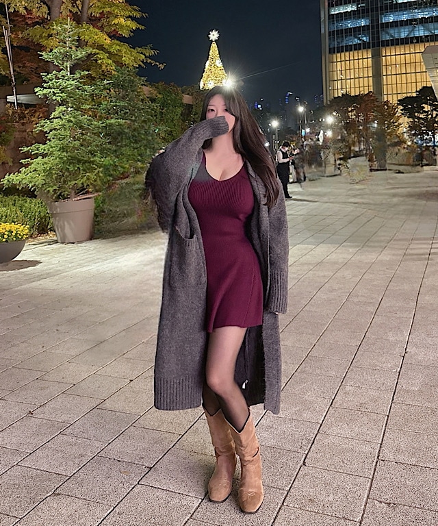 [限定/社長 全カラー所蔵] (厚手ウール含む) ヘブ ロング ルーズフィット ボタンカーディガン コートカーディガン カラー ニットカーディガン