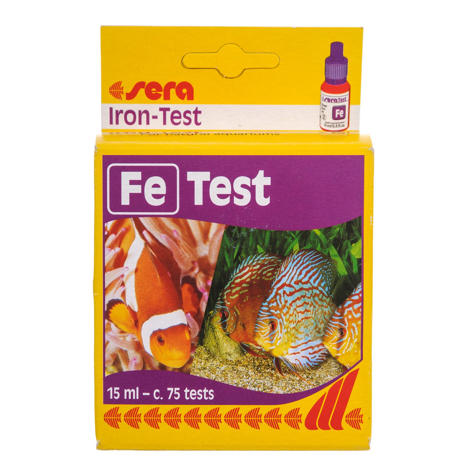 セラ　Ｆｅ（鉄）テスト　１５ｍＬ　淡水・海水用　約７５回分　ＣＲＣ10―47―99―00―00