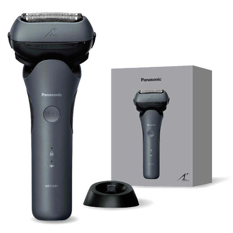 パナソニック　Panasonic　メンズシェーバー ラムダッシュ3 ［3枚刃 / AC100V-240V］ ティールブルー　ES-L361W-A