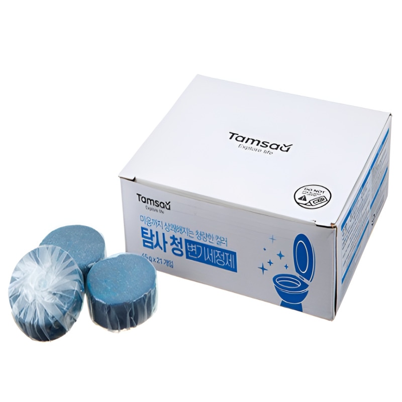【韓国人気製品】 The New ブルー トイレ洗浄剤 45g × 21個