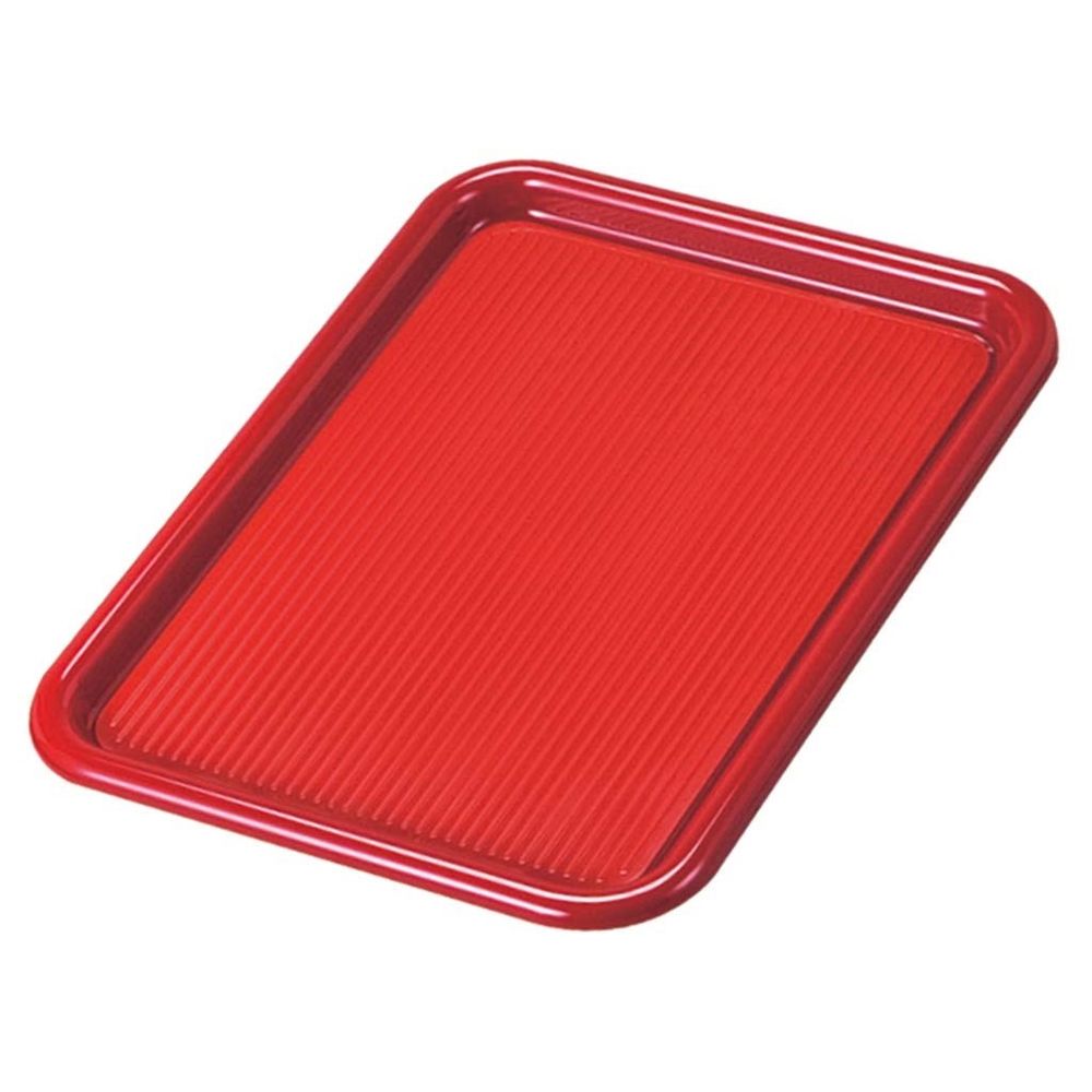 （まとめ買い）MT-561 マジックトレー 角型 特大 16インチ 赤 PP袋入 [x3]