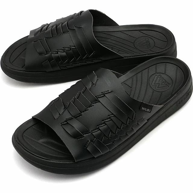 マリブサンダルズ MALIBU SANDALS サンダーバードスライド [MS220090] メンズ・レディース 靴 スライドサンダル BLACK/BLACK 正規取扱店