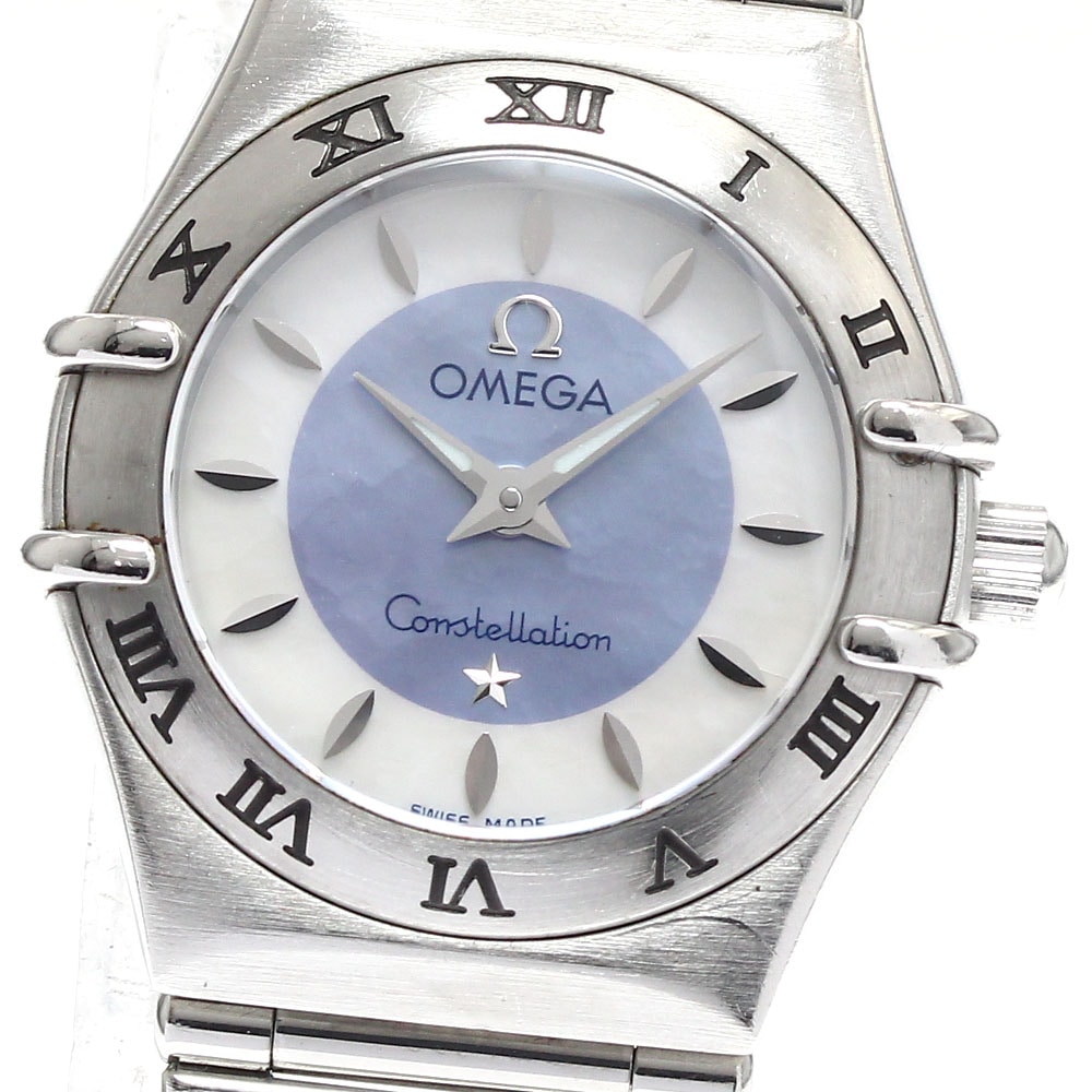 オメガ OMEGA 1562.84 コンステレーション シェルダイアル クォーツ レディース _878808【中古】