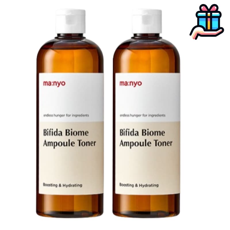 [大容量企画商品1+1]MANYO ビフィダ バイオーム アンプル 化粧水 400mL+ 400mL 総容量 800ml 韓国コスメ 韓国人気 肌キメ 敏感肌 乾燥肌 水分供給 保湿供給 保湿力