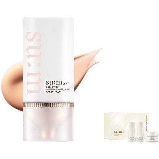 サンアウェイマルチエフェクトサンブロックAD SPF50+ PA+++50ml1個 敏感肌向け 多機能UV