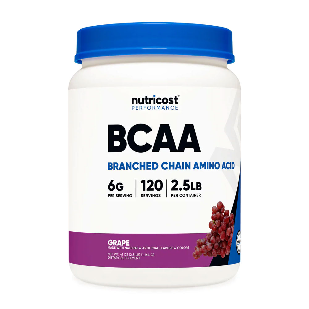 [USA] Nutricost ニュートリコスト BCAA パウダー. (ぶどう味) 120サーブ