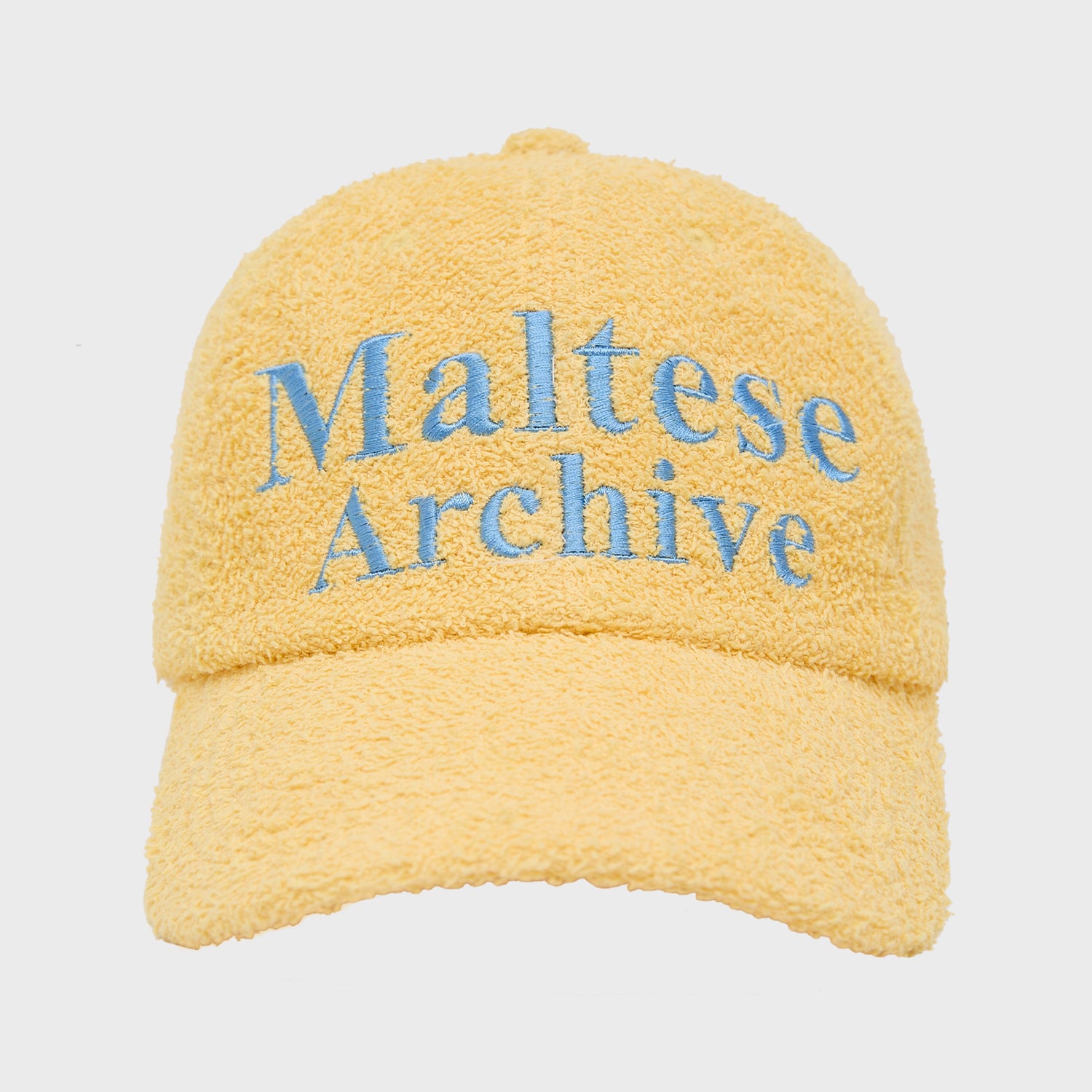 キャップ Maltese archive terry ball cap YELLOW