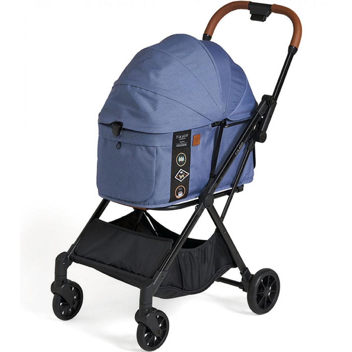 【2F】 【在庫有・即納】Compet コムペット FikaGO FREE TO GO2 フィカゴー フリートゥーゴーツー ブルー ペットカート バギー オートクローズ コンパクト 軽量 コンビ