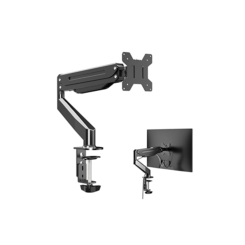 Pholiten モニターアーム PC モニター アーム 液晶ディスプレイ アーム ガススプリング式 ガス圧式 1727インチ対応 液タブ用 web会議対策 取り付け超簡単 最大耐荷重6kg(MD8 5,050円