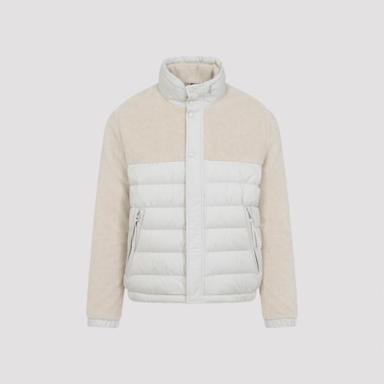 MONCLER Men Bubble Jackets L10911A00044 89BBG 200 LIGHT BEIGE