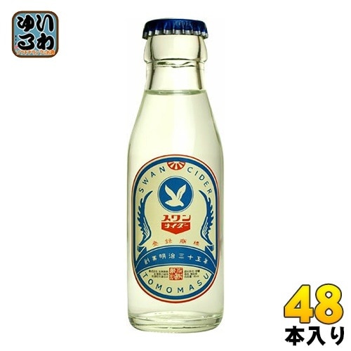 友桝飲料 スワンミニ 95ml 瓶 48本入