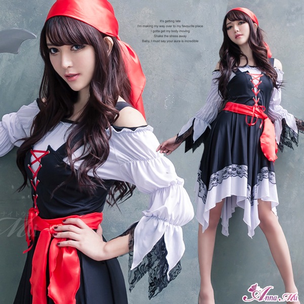 ハロウィン コスプレ 海賊 衣装 仮装 女海賊 パイレーツ カリビアン キャプテン 船長 なりきり キャラクター マリン 変装 セクシー コスチューム衣装 パーティー レディース 女性 大人 可愛い