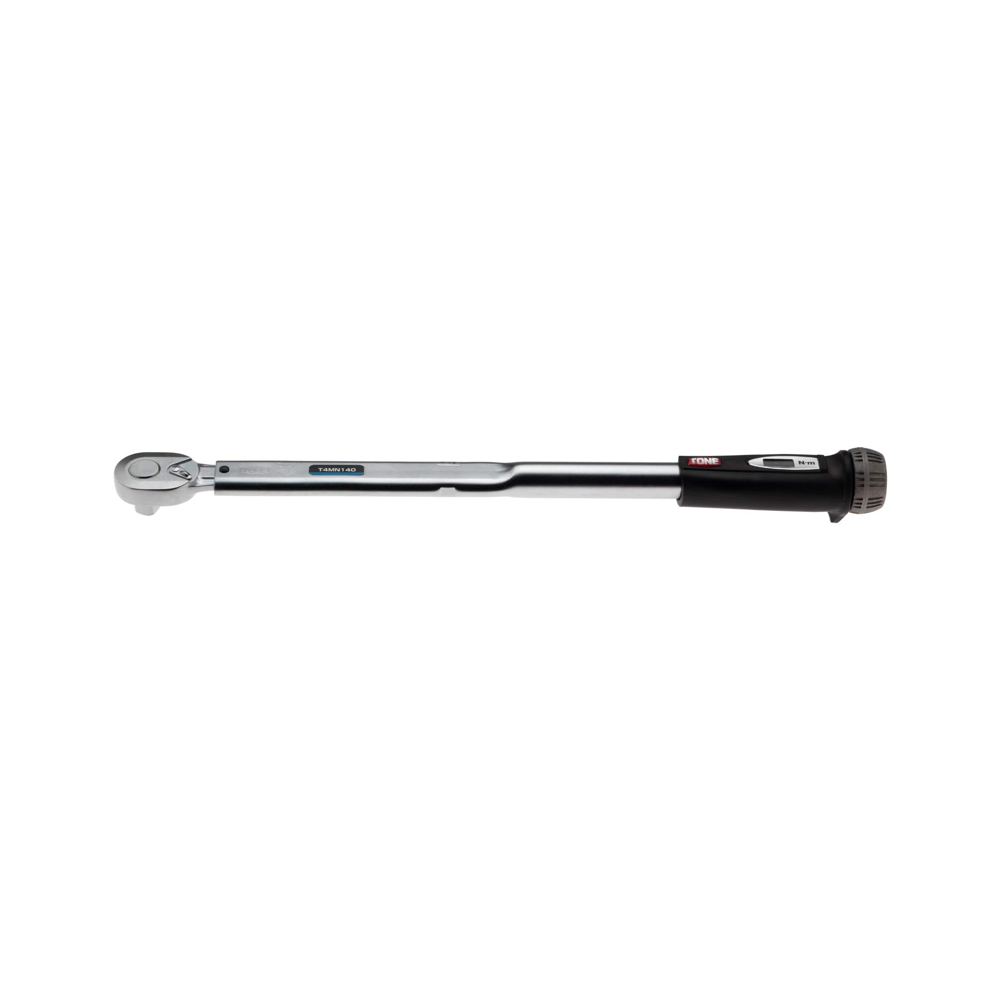 トネ(TONE) プレセット形トルクレンチ(ダイレクトセットタイプ) T4MN140 差込角12.7mm(1/2") ブラック 140N・m