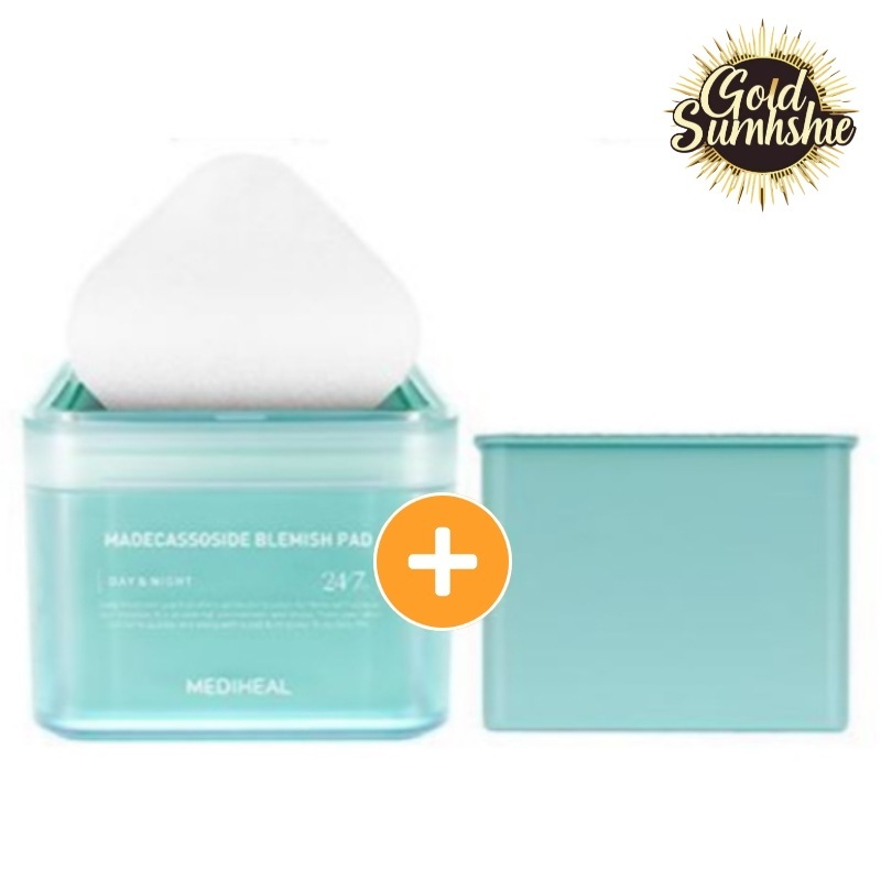 [正規品]マデカソサイド 跡パッド100枚+100枚/2% ナイアシンアミド/韓国コスメ/ディズニーダウンポーチ/oliveyoung