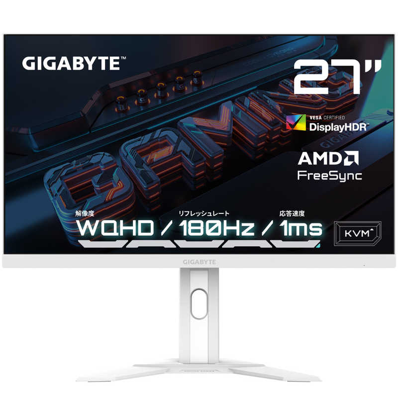 GIGABYTE　M27QA ICE ［27型 /WQHD(2560×1440)］　GIGABYTEM27QAICE